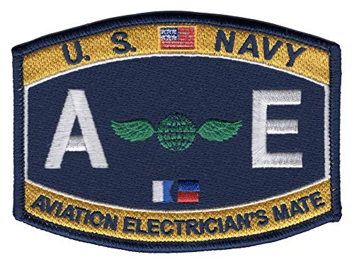 AE Aviation Electrician s Mate US Naval Rating Patch