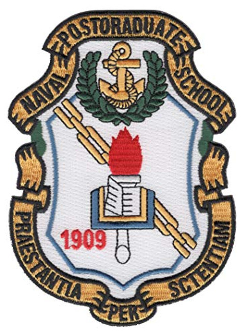 Naval Postgraduate School Naval Station Monterey California Patch