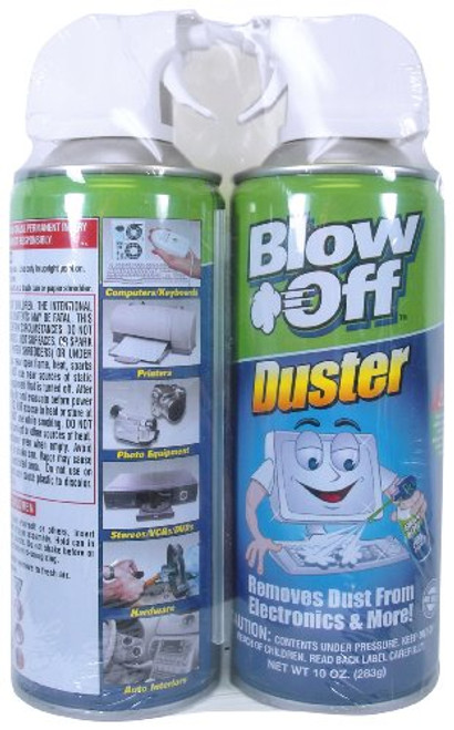 Blow Off 2232 152A Air Duster -Pack of 2- - 10 oz. Blow Off 2232 152A Air Duster -Pack of 2- - 10 oz.