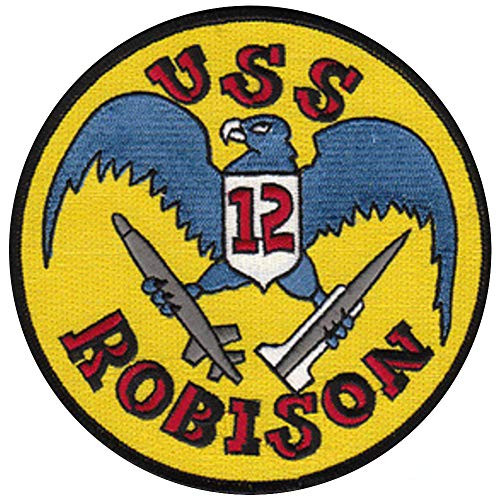 USS Robison DDG-12 Guided Missile Destroyer Patch