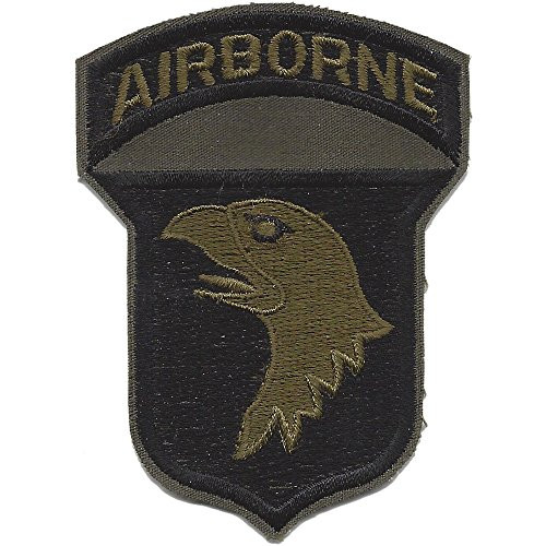 101st Airborne Division Patch Subdued Negative - B Version 101st Airborne Division Patch Subdued Negative - B Version