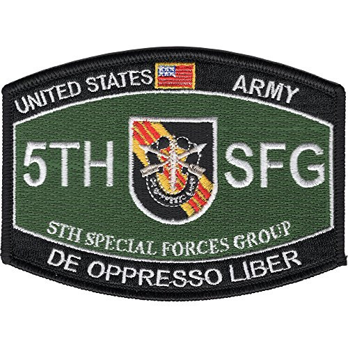 5th Special Forces Group Military Occupational Specialty MOS Patch De Oppresso Liber
