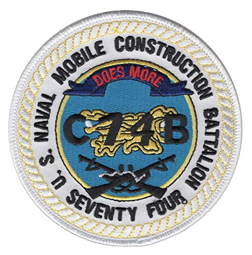 74th Naval Mobile Construction Battalion Patch C74B