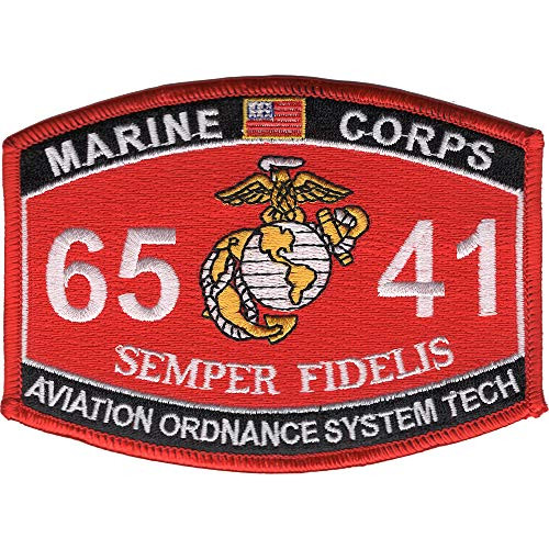 6541 Aviation Ordnance System Technician MOS Patch
