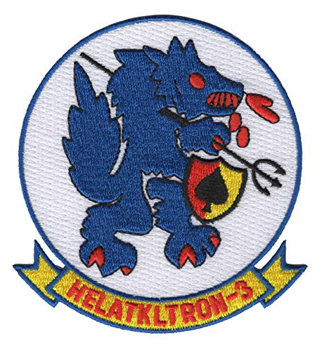HAL 3 Helicopter Attack Light Squadron Three Seawolves Patch