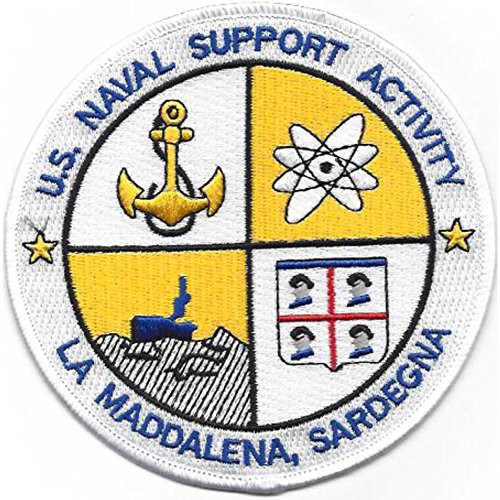 Naval Support Activity Station La Maddalena Sardegna Patch