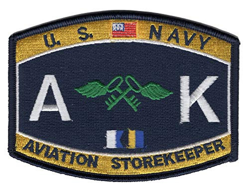 AK Aviation Deck Rating Storekeeper Patch