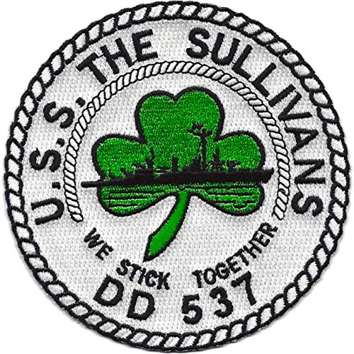 DD-537 USS The Sullivans Patch