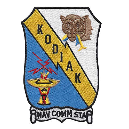 Naval Communication Station Kodiak Alaska Patch