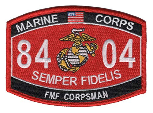 Fleet Marine Force Corpsman 8404 MOS Patch-A Fleet Marine Force Corpsman 8404 MOS Patch-A