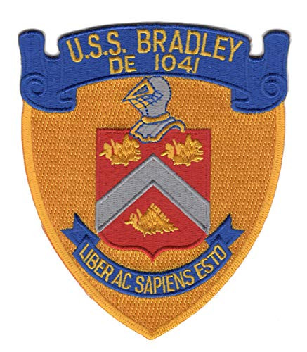 DE-1041 USS Bradley Destroyer Escort Ship Patch