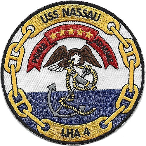 USS Nassau LHA-4 Amphibious Assault Ship Patch