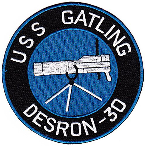 USS Gatling DD-671 Destroyer Ship Patch