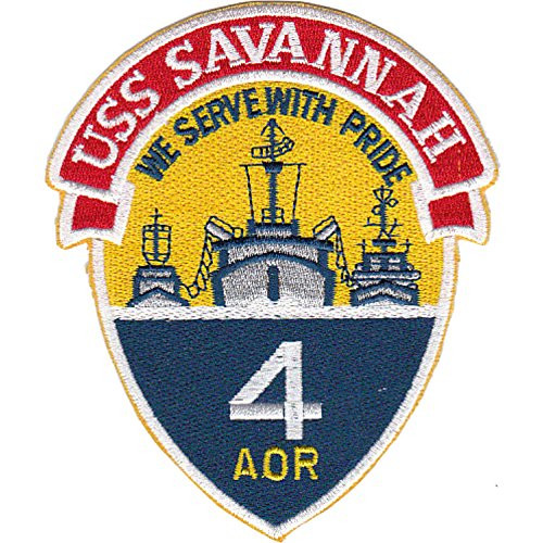 USS Savannah AOR 4 Replenishment Oiler Patch