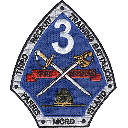 3rd Recruit Training Battalion at Parris Island MCRD Patch
