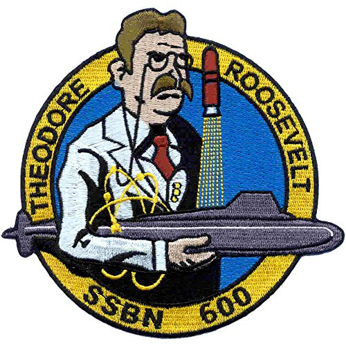 USS Teddy Roosevelt SSBN-600 Second Version Patch