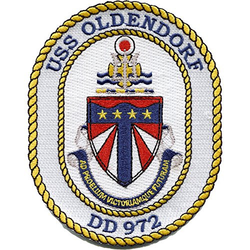 DD-972 USS Oldendorf Crest Patch