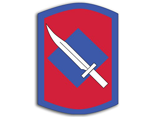 American Vinyl 39th Infantry Brigade Patch Shaped Sticker -Logo National Guard Army ak-