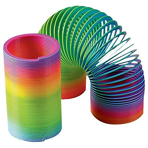 amscan Fun-Filled Mini Rainbow Springs  2 3 4 inch x 1 3 4 inch  Multicolor