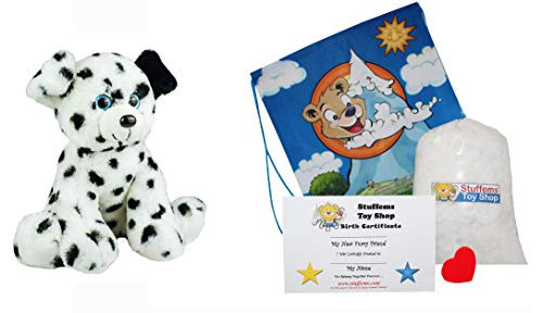 Make Your Own Stuffed Animal Mini 8 Inch Very Soft Cuddly Spot The Dalmatian Kit - No Sewing Required!