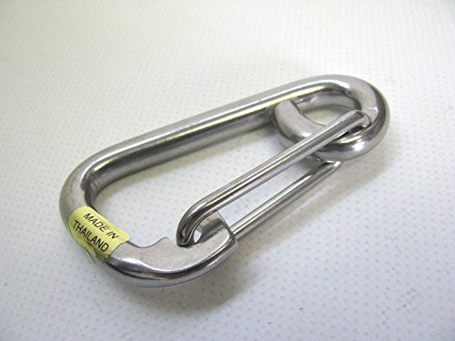 150585 Sea-Dog Line 3 inch Stainless Steel Spring Gate Snap Hook With Eyelet DISCONTINUED 132-3515