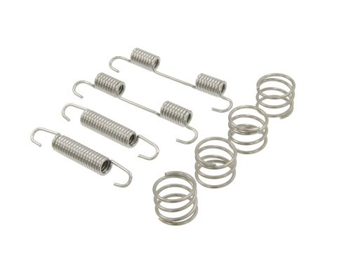1965-1982 Corvette Parking Brake Shoe Spring Set Stainless Steel 8 Pieces