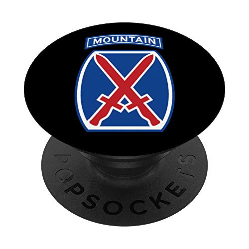 10th Mountain Division PopSockets PopGrip  Swappable Grip for Phones  and  Tablets