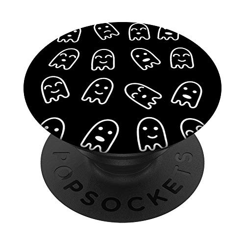 Halloween Ghost Doodle Matching Family Halloween Costumes PopSockets PopGrip  Swappable Grip for Phones  and  Tablets
