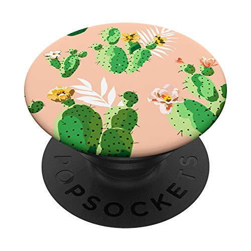 Prickly Pear Cactus Pink Flower Art Cacti Succulents Plants PopSockets Grip and Stand for Phones and Tablets Prickly Pear Cactus Pink Flower Art Cacti Succulents Plants PopSockets Grip and Stand for Phones and Tablets