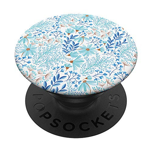 PopSockets Botanical Floral Garden VIII - Blue PopSockets Grip and Stand for Phones and Tablets PopSockets Botanical Floral Garden VIII - Blue PopSockets Grip and Stand for Phones and Tablets