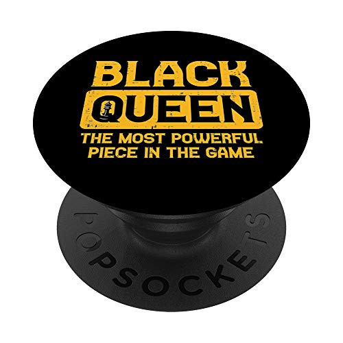 Black Queen Chess Black History Pride BLM African Women Gift PopSockets PopGrip Swappable Grip for Phones and Tablets Black Queen Chess Black History Pride BLM African Women Gift PopSockets PopGrip Swappable Grip for Phones and Tablets
