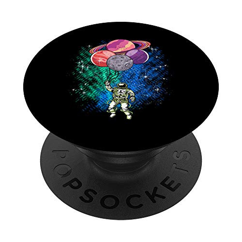 Space Birthday Astronomer Astronaut Spaceman Balloon Planets PopSockets PopGrip Swappable Grip for Phones and Tablets Space Birthday Astronomer Astronaut Spaceman Balloon Planets PopSockets PopGrip Swappable Grip for Phones and Tablets