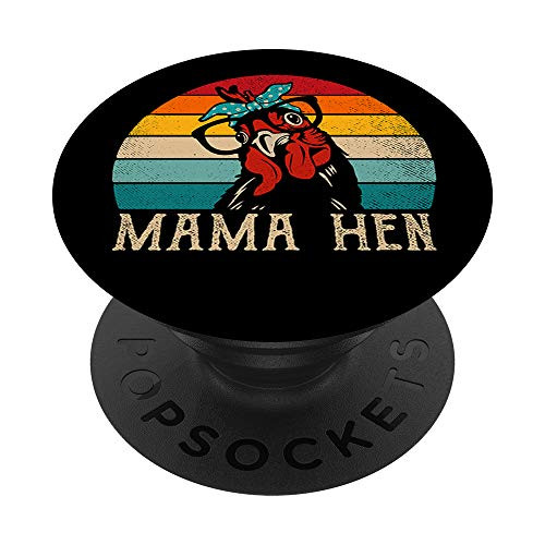 Funny Mama Hen 70s 80s Vintage Mom Mother Retro Chicken PopSockets PopGrip Swappable Grip for Phones and Tablets Funny Mama Hen 70s 80s Vintage Mom Mother Retro Chicken PopSockets PopGrip Swappable Grip for Phones and Tablets