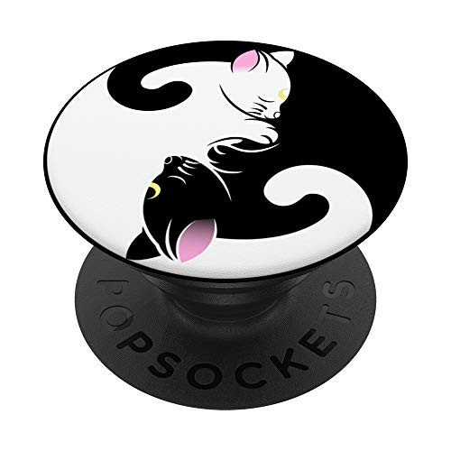 Yin Yang Yoga Zen Cats Yoga Gift Cat yin yang symbol PopSockets Grip and Stand for Phones and Tablets Yin Yang Yoga Zen Cats Yoga Gift Cat yin yang symbol PopSockets Grip and Stand for Phones and Tablets