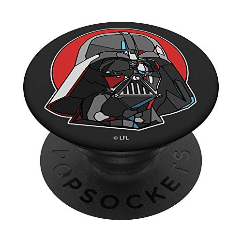 Star Wars Darth Vader Stained Glass Helmet PopSockets PopGrip  Swappable Grip for Phones  and  Tablets