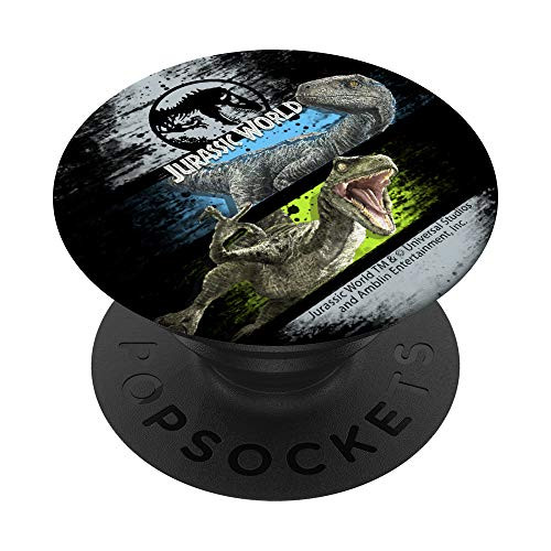 Jurassic World  Fallen Kingdom Raptors Side By Side PopSockets PopGrip  Swappable Grip for Phones  and  Tablets