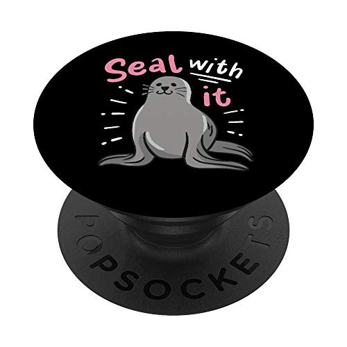 Seals Funny PopSockets PopGrip Swappable Grip for Phones and Tablets Seals Funny PopSockets PopGrip Swappable Grip for Phones and Tablets