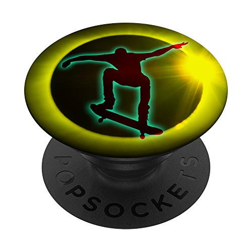 Skater Skateboard Popsocket PopSockets PopGrip  Swappable Grip for Phones  and  Tablets