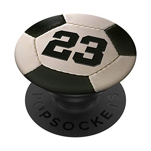 23 Soccer Number Player Lucky Number 23 - Soccer PopSockets Grip and Stand for Phones and Tablets 23 Soccer Number Player Lucky Number 23 - Soccer PopSockets Grip and Stand for Phones and Tablets