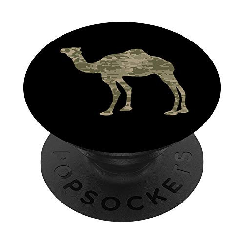 Digital Camo Camel Lover Gift Military Desert Camouflage PopSockets PopGrip Swappable Grip for Phones and Tablets Digital Camo Camel Lover Gift Military Desert Camouflage PopSockets PopGrip Swappable Grip for Phones and Tablets