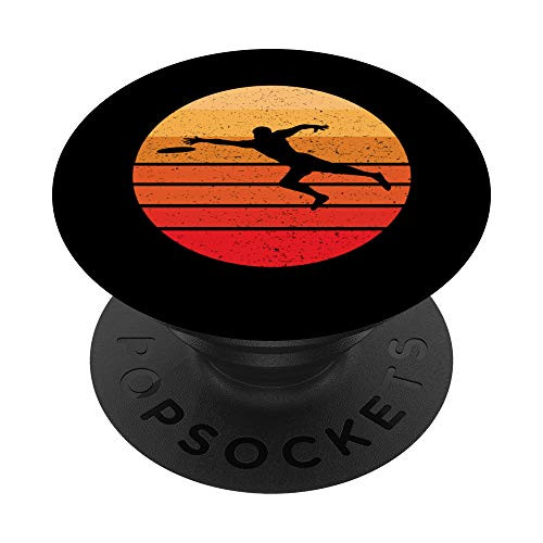 Ultimate Frisbee Gift Retro Style PopSockets Grip and Stand for Phones and Tablets