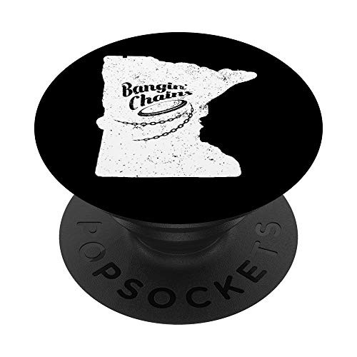 Minnesota Disc Golf Ultimate Frisbee PopSockets Grip and Stand for Phones and Tablets