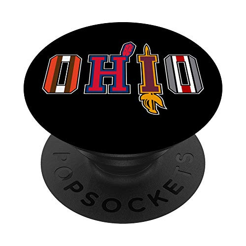 OHIO PopSockets PopGrip  Swappable Grip for Phones  and  Tablets