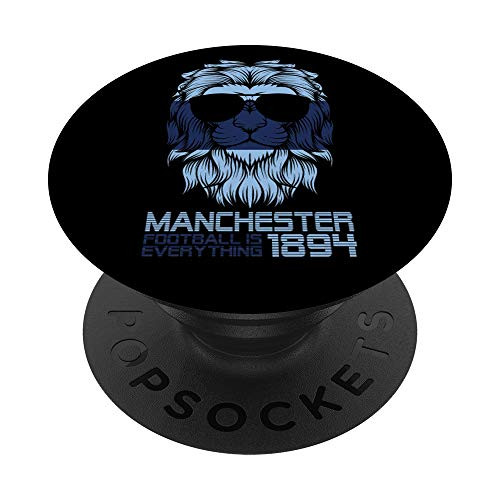 Football Is Everything - City of Manchester Lion Pride Retro PopSockets Grip and Stand for Phones and Tablets Football Is Everything - City of Manchester Lion Pride Retro PopSockets Grip and Stand for Phones and Tablets