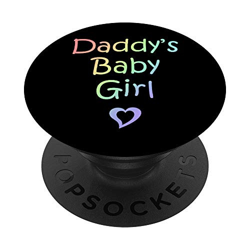 Kawaii DDLG ABDL BDSM Daddy s Baby Girl Kink Gift PopSockets PopGrip  Swappable Grip for Phones  and  Tablets