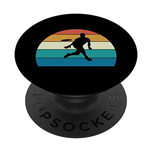 Vintage Ultimate Golf Disc Player Retro Style PopSockets Grip and Stand for Phones and Tablets