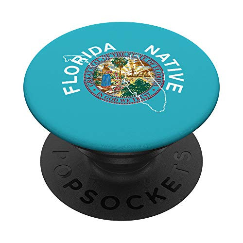Florida-Native-State-Great-Seal-Stamp PopSockets PopGrip  Swappable Grip for Phones  and  Tablets Florida-Native-State-Great-Seal-Stamp PopSockets PopGrip  Swappable Grip for Phones  and  Tablets