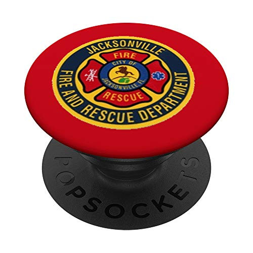 Jacksonville Fire Rescue Seal Image Florida PopSockets PopGrip  Swappable Grip for Phones  and  Tablets Jacksonville Fire Rescue Seal Image Florida PopSockets PopGrip  Swappable Grip for Phones  and  Tablets