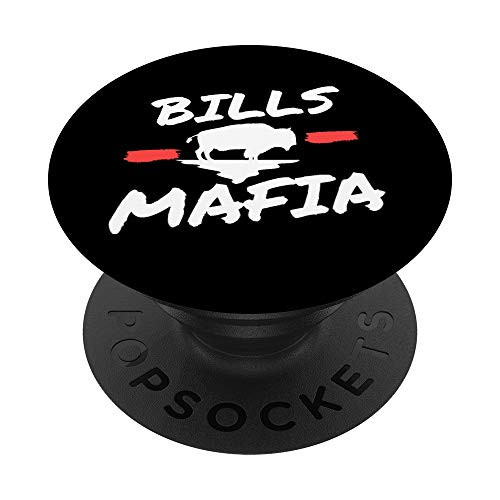 Bills Fan Football Mafia Sports For Buffalo Fans New York NY PopSockets PopGrip Swappable Grip for Phones and Tablets Bills Fan Football Mafia Sports For Buffalo Fans New York NY PopSockets PopGrip Swappable Grip for Phones and Tablets