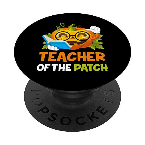 Pumpkin Patch Family Halloween Pajamas Costume Gift Teacher PopSockets Grip and Stand for Phones and Tablets